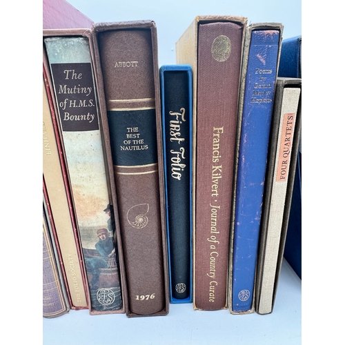 32 - 12 Folio Society Books