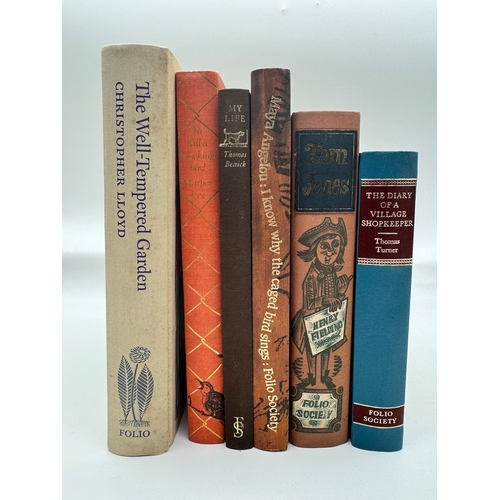 35 - Six Folio Society Books