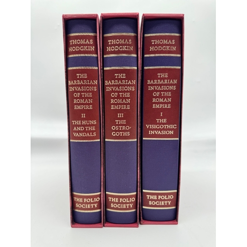 39 - The Barbarian Invasions of the Roman Empire Folio Society 3 Vols.