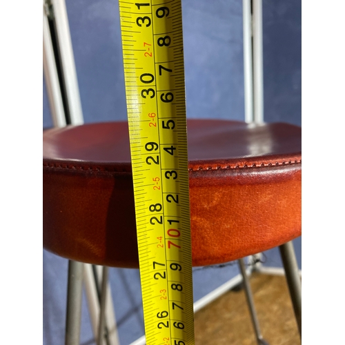 427 - Retro Style French connection bar stool. 

See images for all dimensions.