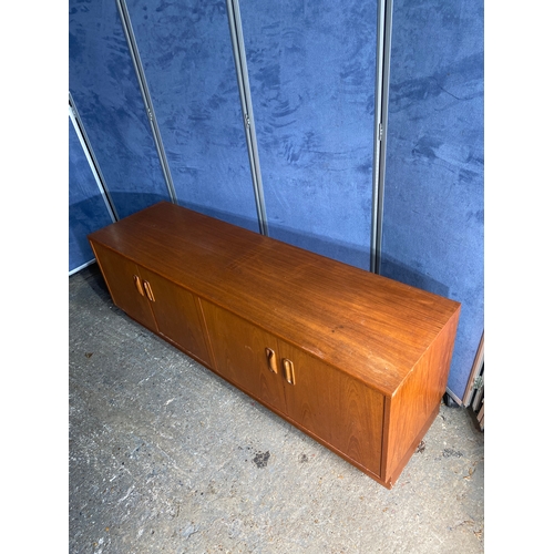 436 - G Plan teak low sideboard. 

Dimensions - 64