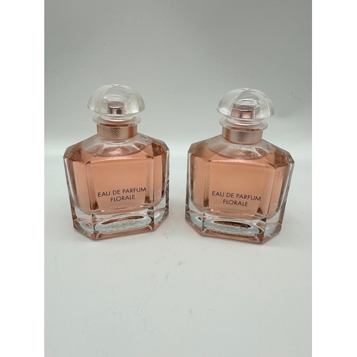 90 - Two bottles of Mon Guerlain Florale Eau De Parfum Fragrances 100ml