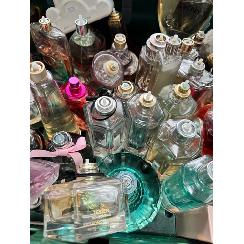 170 - Large quantity of various women's fragrances / testers