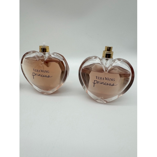 172 - Three bottles of Vera Wang Princess Eau De Toilette 100ml