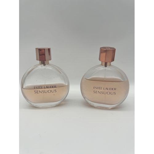 173 - Two bottles of Estee Lauder Sensuous Eau De Parfum 100ml