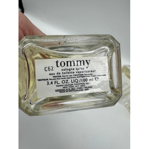 207 - Three bottles of Tommy Hilfiger Cologne Spray 100ml