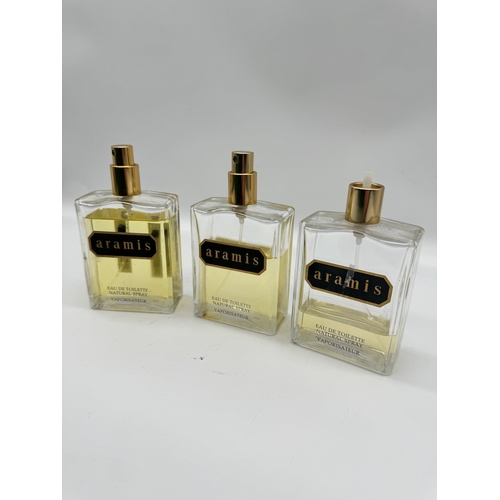 213 - Four bottles of Aramis Toilette 110ml