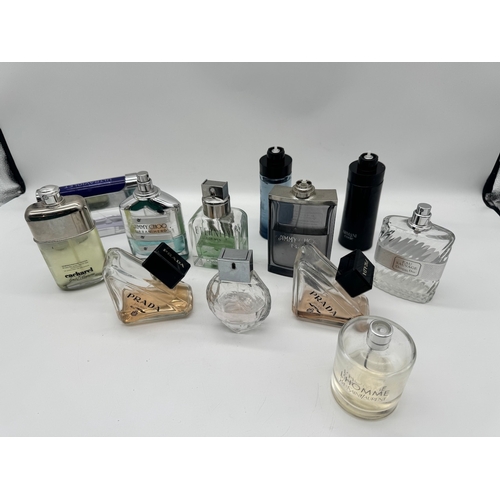 216 - Collection of various fragrances / tester bottles