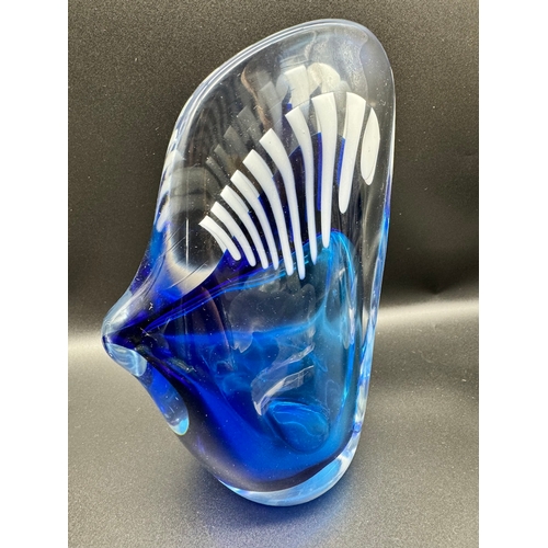 135 - Five Studio art glass sculptors including Formia Vetri Di Murano elephant 035, Karlin Rushbrooke Fis... 