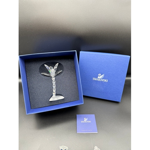 148 - Swarovski Crystal Palm Tree 679870 Boxed with COA