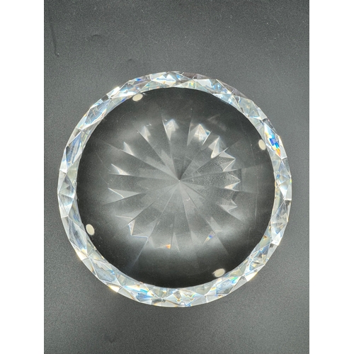 169A - Large Rosenthal Faceted Crystal in shape of brillant round diamond 16cm x 13cm