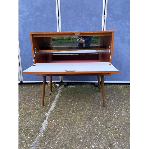 476 - Mid century teak drinks cabinet. 

Dimensions - 29