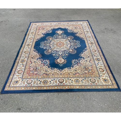 603 - Large Blue Kashtan Rug / Carpet

Dimensions - 114.5