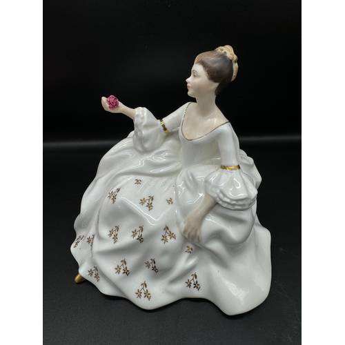 25 - Collection of Porcelain figurines including Coalport Polly - Diana by Pauline Shone for Spode, Royal... 