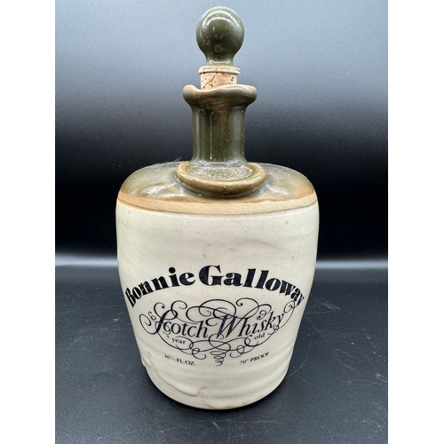 40 - Kings Ransom Stone Whisky Decanter + Bonnie Galloway