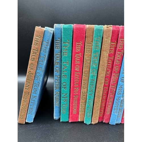 45 - 23 Hard Back Volumes of Beatrix Potter Tales of Peter Rabbit + others