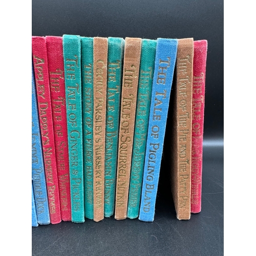 45 - 23 Hard Back Volumes of Beatrix Potter Tales of Peter Rabbit + others