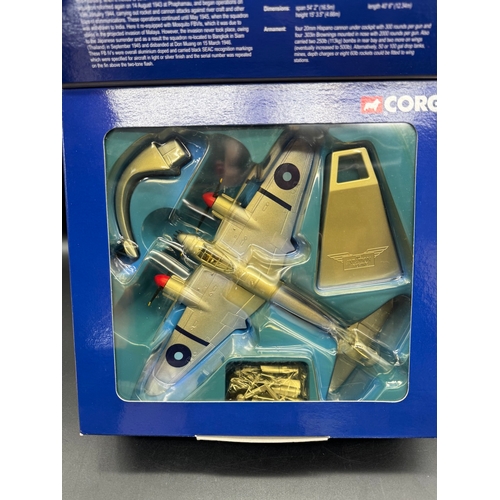 71 - Five Corgi WW2 Aircraft Models - AA33006, AA33803, AA33805, AA33005, AA32806