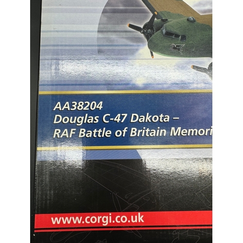 82 - Corgi AA38204 Douglas C-47 Dakota Battle of Britain Memorial Flight + 49505