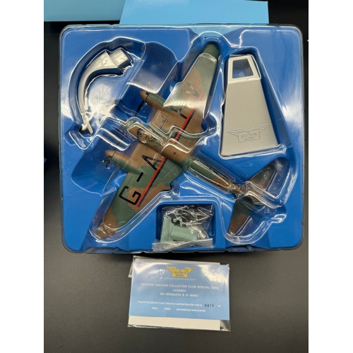 85 - Four Corgi Aviation Archive Collector Club Special Edition Model Aircrafts - AA32005, AA30509, AA328... 