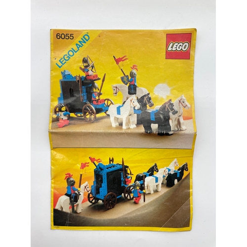 112 - Vintage Boxed Lego 6055 Prisoner Convoy Complete with pieces and instructions