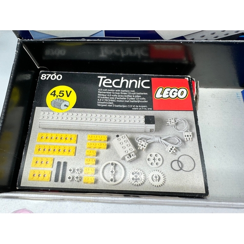 116 - Vintage Boxed Lego Technic 8094 Control Center + 8700 + instructions / pen