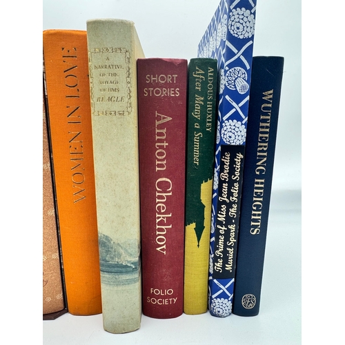 132 - Nine Folio Society Books