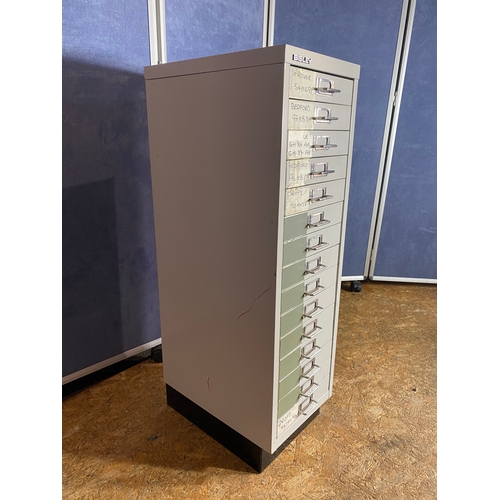 316 - Metal Bisley Multi drawer 15 x A4

Dimensions - 11