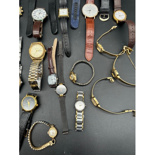 93 - Quanity of Vintage Gents & Ladies Wristwatches