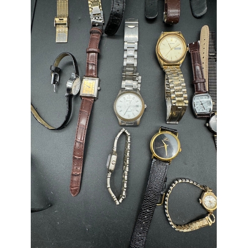 93 - Quanity of Vintage Gents & Ladies Wristwatches