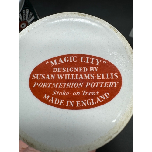 51 - Magic City designed by Susan Williams-Ellis for Portmeirion Pottery Coffee Service