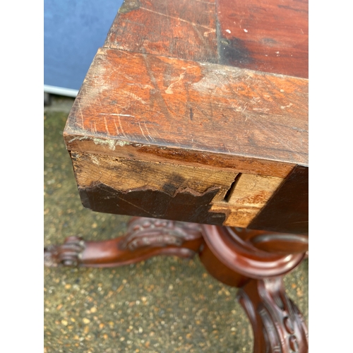 404 - Antique oval dining table and four chairs. 

Please see images for all dimensions.