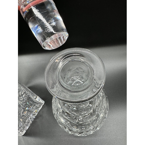 61 - Two Crystal Decanters