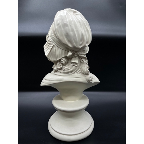 64 - Resin bust of young girl - 17