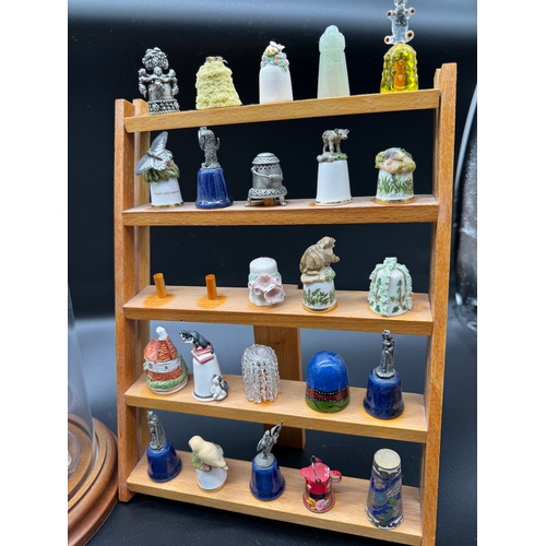 69 - Collection of thimbles 