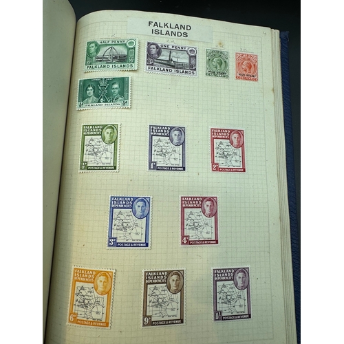 84 - Quantity of 19th century to 20th century stamp albums, Royal Mail First Day Cover Album + loose stam... 