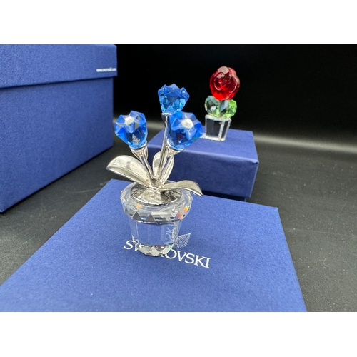 90 - Stunning collection of Swarovski Crystal Plants & Flowers all in boxes with COA - 853406 x2 / 296258... 