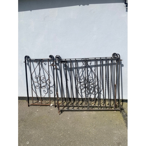 427 - A set of Iron garden gates.