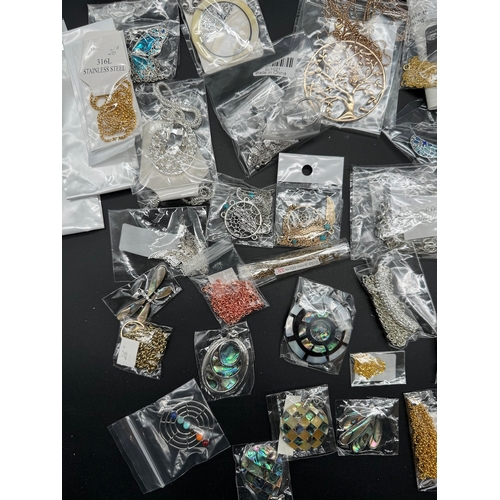 102 - Quantity of new costume jewellery necklaces, chains & pendants