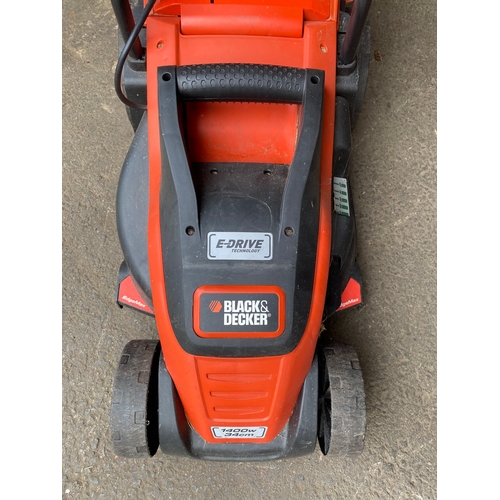 434 - Black and decker electric lawn mower.