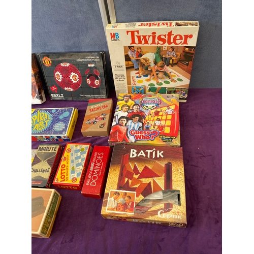 447 - A quantity of retro board games, games , puzzles etc