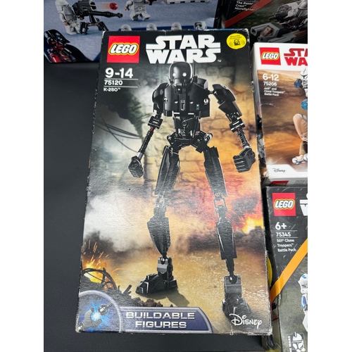 430 - Collection of Sealed Star Wars Lego Sets + Magazines with free Gifts