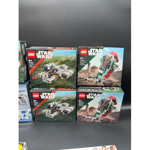 430 - Collection of Sealed Star Wars Lego Sets + Magazines with free Gifts