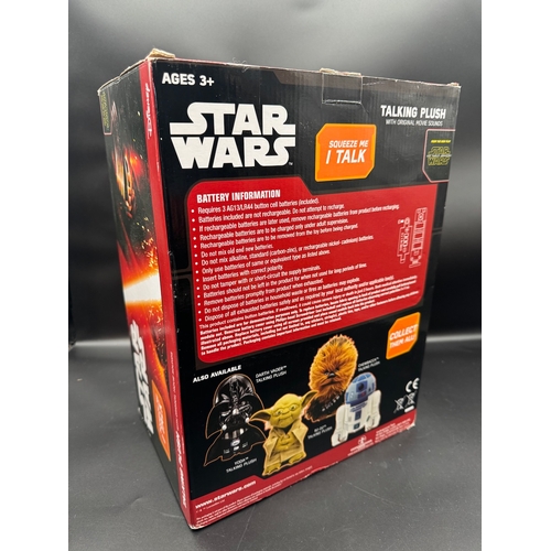 434 - Boxed Star Wars Talking Plush