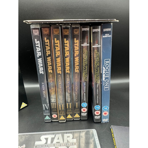 454 - Collection of Star Wars DVD's / VHS - some sealed