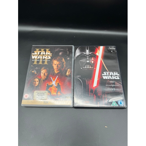 454 - Collection of Star Wars DVD's / VHS - some sealed