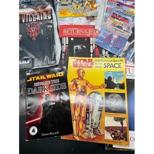 456 - Collection of Star Wars Magazines, Brochures, Books from last 20-30 years