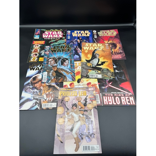 457 - Collection of Star Wars Comics + Star Wars Weekly