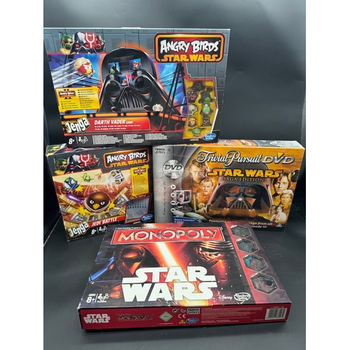 473 - Star Wars Board Games including Monopoly
