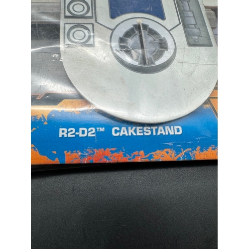 502 - Star Wars R2-D2 Cake Stand, Storm Trooper Hot Sauce, Crayola Story Studio, Pop Up Game & Coasters